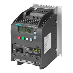 Преобразователь частоты Siemens v20 6SL3210-5BE21-5UV0 3ф без фил. 4.1А 1.5кВт 380В